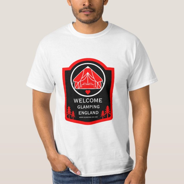 Glamping United Kingdom Business T Shirt (Framsida)