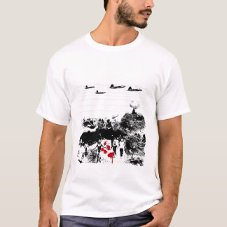 Glans av att vara ut ur spänner tee shirt