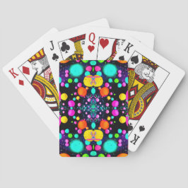 glänsande Abstrakt konst Casinokort