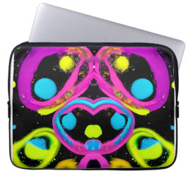 glänsande Abstrakt konst Laptop Fodral