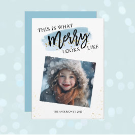 Glänsande God Jul Julkort