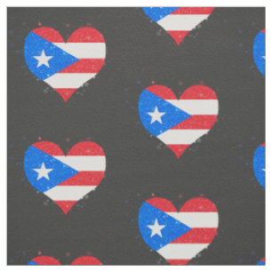 Glänsande härligt för Puerto Rico flagga Tyg