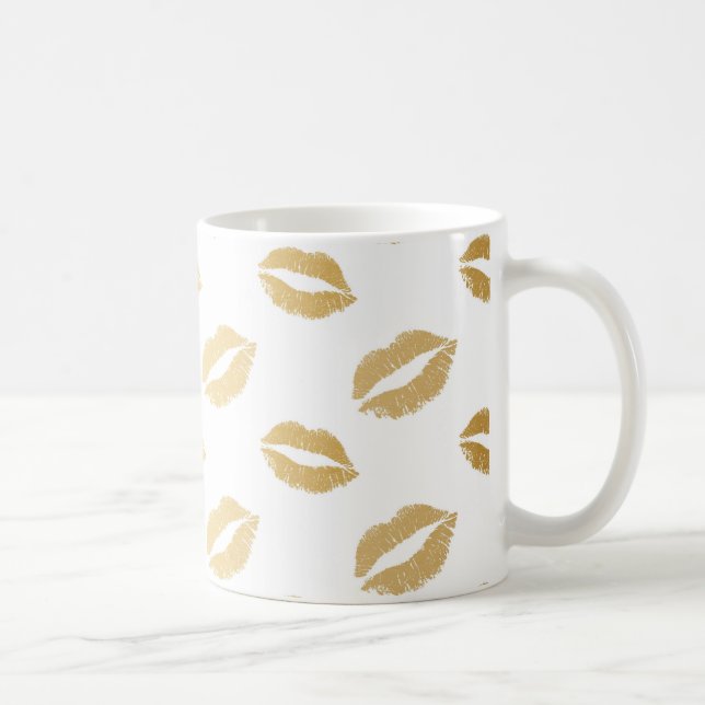 Glänsande Kyssar Kaffemugg (Höger)