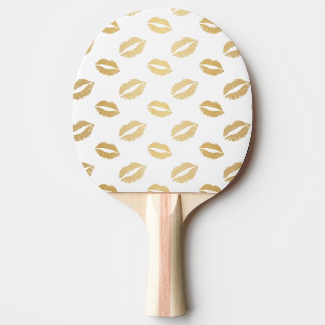 Glänsande Kyssar Pingisracket (Framsidan)