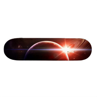 "Glänsande Saturn ", Skateboard Bräda 21,5 Cm