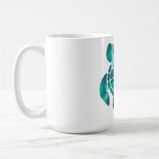 Glänsande sköldpadda kaffemugg