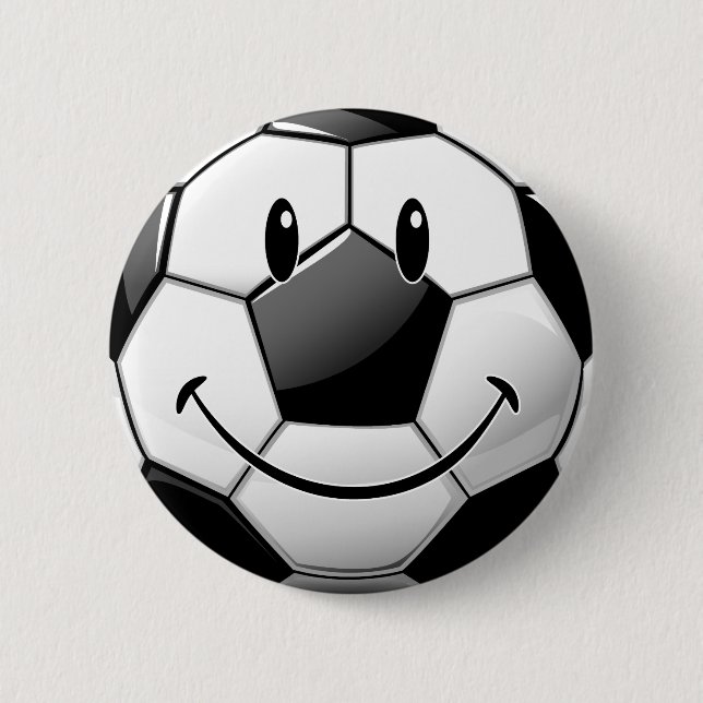 Glansig le Toon fotbollboll Knapp (Framsida)