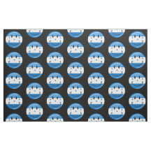 Glansig runda som ler honduransk flagga