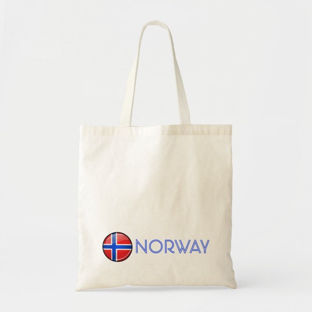 Glansig rundanorgeflagga tygkasse (Framsidan)