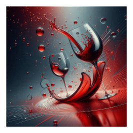 glansig väggkonst perfect poster