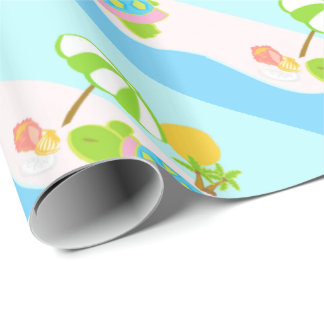 Glansigt slående in papper för rosa presentpapper