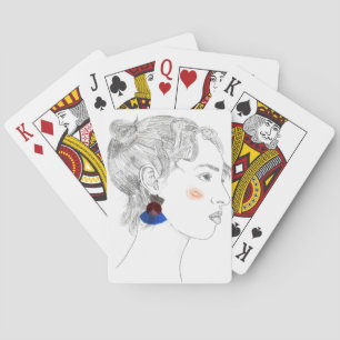 Glansskiss - Porträtt Casinokort