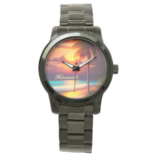 Glänzende Poster Armbandsur
