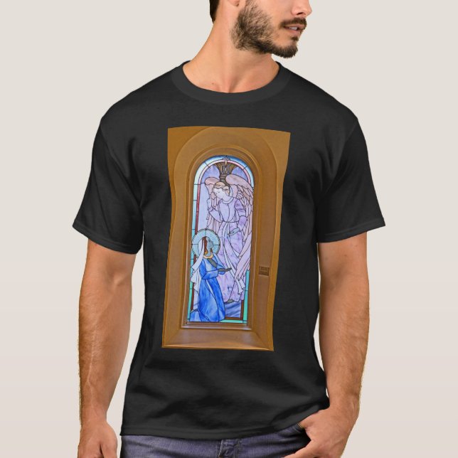Glas 2 St Elisabet av Ungern-kyrkan T Shirt (Framsida)