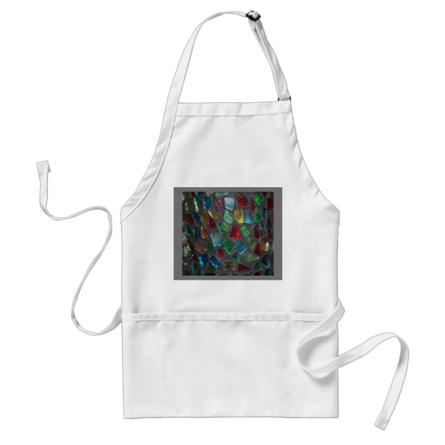 Glas Apron, fastsatt Förkläde (Framsidan)