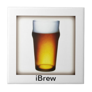 Glas av Ale Ale Kakelplatta