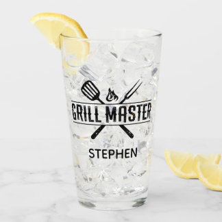 Glas av grill, huvudfaux-läder, Kopp