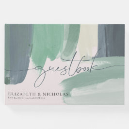 Glas av havsområde | Bröllop Guest Bok