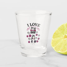 Glas av hund