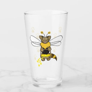 Glas av katt-bin