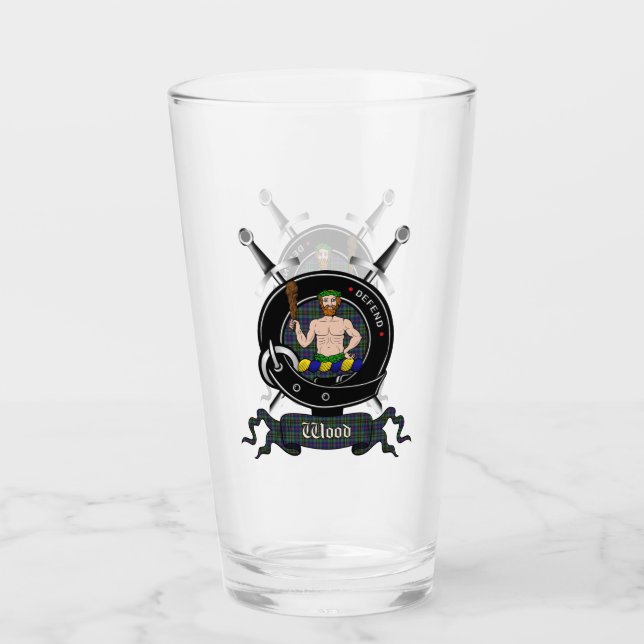 Glas av Klan Badge Pint (Framsida)