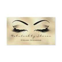 Glas av Makeup Eyebrow Lash Glitter Diamond Guld