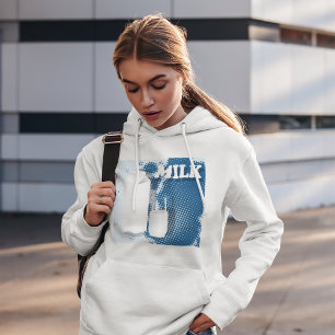 Glas av Mjölk Hoodie T Shirt