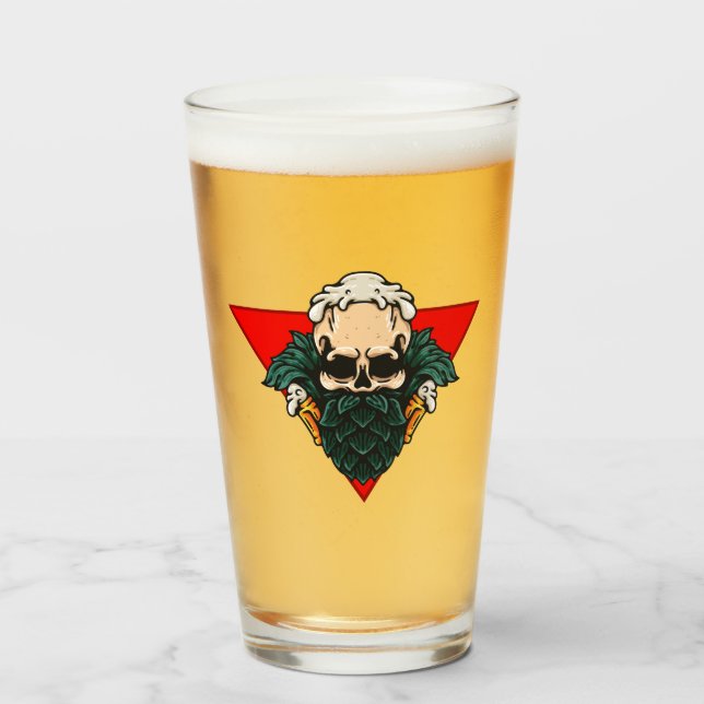 Glas av ölgrupp (Framsida fylld)