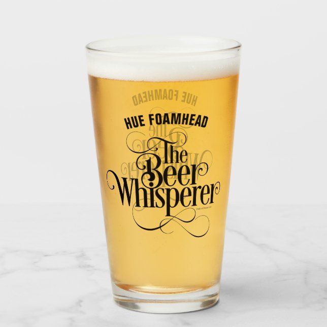 Glas av ölviskare (Framsida fylld)