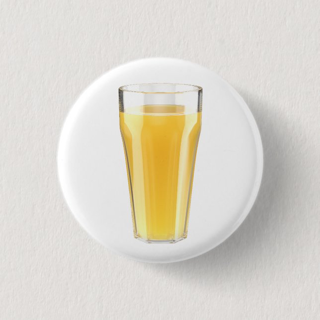 Glas av orange juice knapp (Framsida)