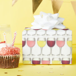 Glas av Red White Rosé Glasses Winery Vin Älskare Presentpapper