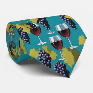 Glas av rött Vin och Lila av skalat druvor Slips