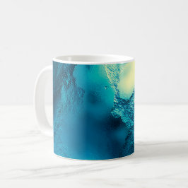 Glas av skaldjursfisk kaffemugg