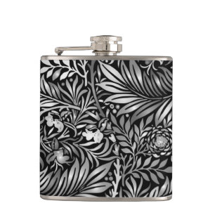 Glas av stenande Silver Fern Fickplunta