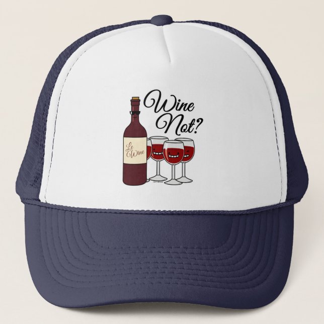 Glas av Vin, ej druvor, röd ros pinot Keps (Framsida)