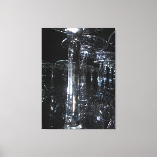 Glas Canvastryck