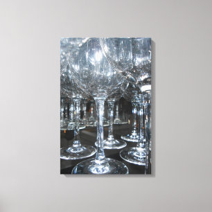 Glas Canvastryck