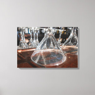 Glas Canvastryck