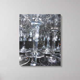 Glas Canvastryck