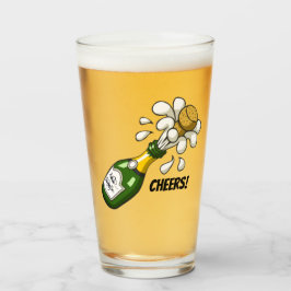Glas Cup Poppa korken!
