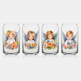 Glas Drinkware Set 4 Pcs Little Änglar