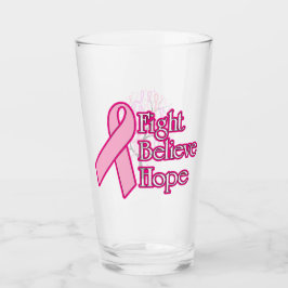 Glas för bröstcancermedvetenhet