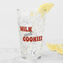 Glas från Mjölk till Santa