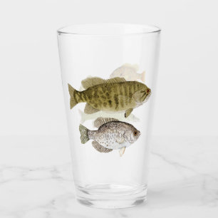 Glas från sötvattensfiskpigment