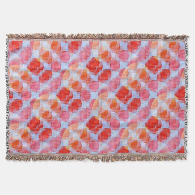 Glas från struktur-bakgrund mysfilt (Framsidan)