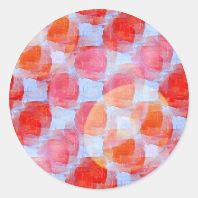 Glas från struktur-bakgrund runt klistermärke (Framsida)