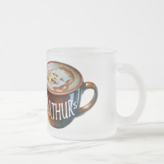 glas frostad glasmugg