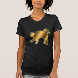 Glas, Guld Cat T Shirt