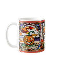 Glas Halloween Pumpkin Mugg