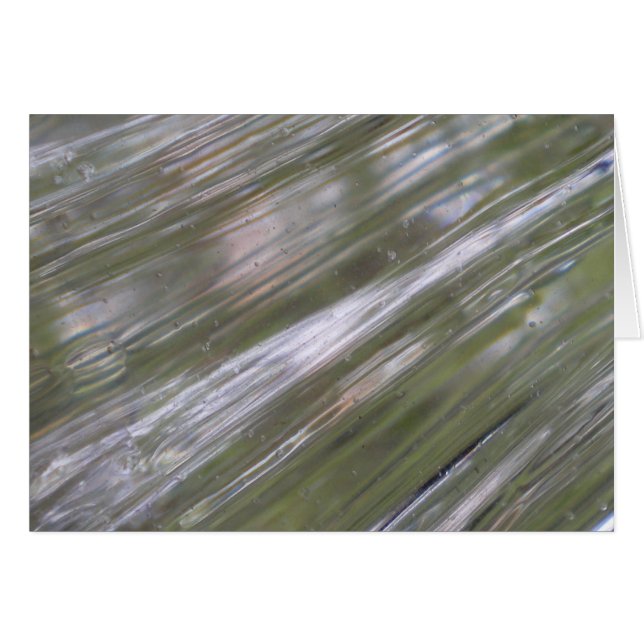 Glas Hälsningskort (Framsidan Horizontal)